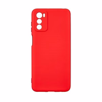 Beline Dėklas Silicone Motorola Moto G42 raudonas