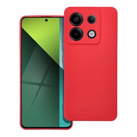 Minkštas dėklas telefonui XIAOMI Redmi Note 13 Pro 5G raudonas