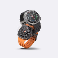 Ringke Slim ir grūdinto stiklo dėklas + stiklo rinkinys Samsung Galaxy Watch Ultra 47mm - skaidrus