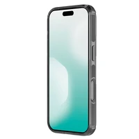 Nillkin Nature TPU Pro dėklas telefonui iPhone 17 Pro - pusiau skaidrus juodas