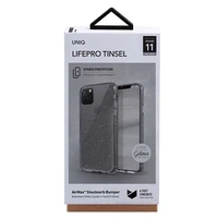 Uniq LifePro Tinsel dėklas telefonui iPhone 11 Pro Max - juodas