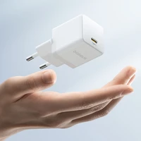 Baseus Palm 20W USB-C sieninis įkroviklis - baltas