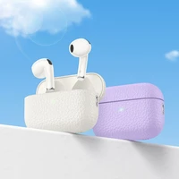 HOCO belaidės ausinės bluetooth TWS EQ15 violetinės