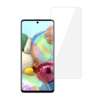 Apsauginis stiklas mėlynas – 10-vnt. rinkinys skirtas SAMSUNG GALAXY A71