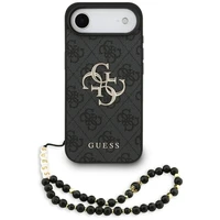 Guess 4G Strap 4G Classic Logo dėklas telefonui iPhone Air - juoda