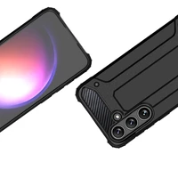 Hibridinis apsauginis dėklas telefonui Samsung Galaxy S24+ - juodas