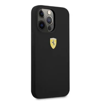 Ferrari FESSIHMP13LBK iPhone 13 Pro / 13 6.1 kietasis dėklas silikoninis MagSafe, juodas