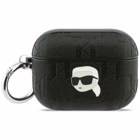 Karl Lagerfeld Monogram Karl Head Dėklas for AirPods Pro 3 - juodas