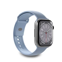 Puro Icon silikoninis dirželis Apple Watch 42/44/45/49 mm - šviesiai mėlynas (2 vnt.)