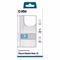 SBS Skinny Cover Xiaomi Redmi Note 15 - skaidrus