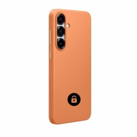 Dėklas "Silicone Cover" Samsung S911 S23 / Oranžinis / pakuotėje