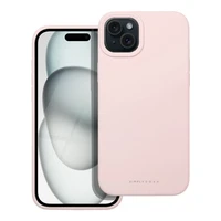 ROAR dėklas CLOUD SKIN IPHONE 15 Plus šviesiai rožinis