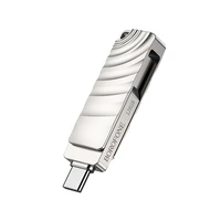 USB atmintinė Borofone BUD3 Soul USB 3.0 + Type C 128GB