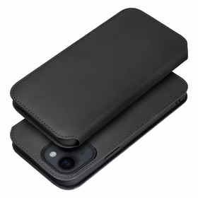DUAL POCKET knygos dėklas XIAOMI Redmi Note 14 5G juodas