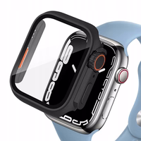 Tech-Protect Defense360 dėklas Apple Watch 7 / 8 / 9 (45mm) - juoda/oranžinė