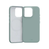 Benks magnetinis Vita Pro silikoninis dėklas telefonui, skirtas Iphone 16 Pro, žalias