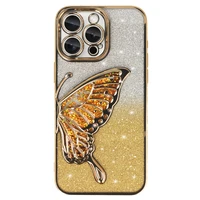 Tel Protect Butterfly vandens dėklas telefonui Iphone 14 auksinis