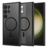 Tech-Protect MagMat MagSafe Dėklas telefonui Samsung Galaxy S24 Ultra - matinis juodas