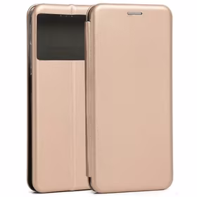 Beline Dėklas Book Magnetic Xiaomi Poco M5 auksinis
