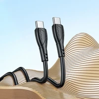 Borofone Kabelis BX121 Energy - Type C į Type C - PD 60W 1 metras juodas