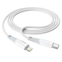 Kabelis USB-C į Lightning Hoco PD 3A 20W 1 m X70 baltas