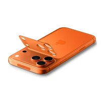 Spigen Optik Pro XL kameros objektyvo stiklas iPhone 17 Pro - Oranzinis