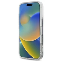 DKNY DKHCP16XLBNAEK iPhone 16 Pro Max 6.9" juodas/juodas kietas dėklas su skystu blizgučiu arkos logotipu