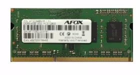 AFOX SO-DIMM DDR3 8GB atminties modulis 1333 MHz