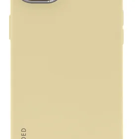 Decoded silikoninis dėklas telefonui su magnetine funkcija iPhone 13 / iPhone 14 - geltonas