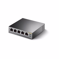 TP-Link TL-SG1005P Ne-valdomas Gigabit Ethernet (10/100/1000) Maitinimas per Eternetą (PoE) Juoda