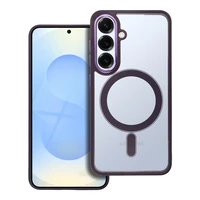 COLOR EDGE MAG COVER dėklas telefonui suderinamas su Magnetiniu SAMSUNG S25 giliai violetinė