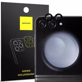 Spacecase Kameros apsauginis žiedas Galaxy Z Flip 5 juodas