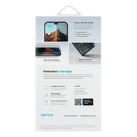 Uniq Optix privatumo grūdinto stiklo apsauga su privatumo aplikatoriumi iPhone 16 Pro Max