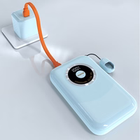 Dudao K21 Mini 10000mAh 22.5W USB-A / USB-C Išorinė baterija (f) - mėlyna