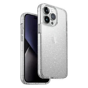 Uniq LifePro Xtreme dėklas telefonui iPhone 14 Pro Max - skaidrus sidabrinis