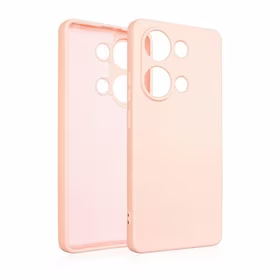 Beline Dėklas Silicone Poco M6 Pro 4G rožinis auksinis