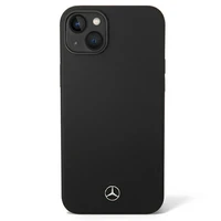 Mercedes Silicone Line dėklas iPhone 14 Plus - juodas
