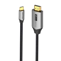 USB-C į HDMI 2.0 kabelis Vention CRBBH, 2 m, 4K 60Hz (juodas)