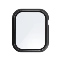 Bestsuit dėklas su hibridiniu stiklu Apple Watch serijai 7/8/9-45mm - grafitas