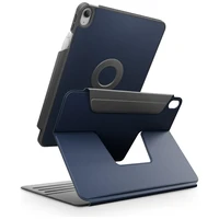 Uniq Rovus Snapmount Magnetinis 360 Sukamas Nuimamas dėklas iPad 11" 2025 / iPad 10.9" 2022 (10-os kartos) - tamsiai mėlynas