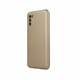 Metalinis dėklas telefonui Samsung Galaxy A25 5G (global) auksinis