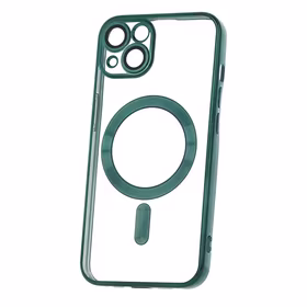 Color Chrome Mag dėklas for Samsung Galaxy A17 4G / A17 5G žalias