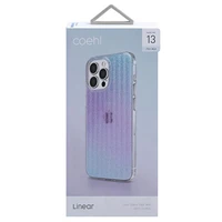 Uniq Coehl Linear dėklas telefonui iPhone 13 Pro Max - rožinė ir mėlyna