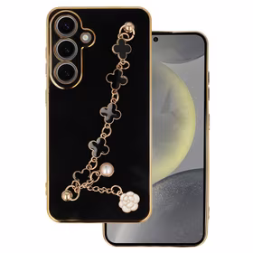 Dėklas telefonui Samsung Galaxy S24 Plus dizainas 3 juodas