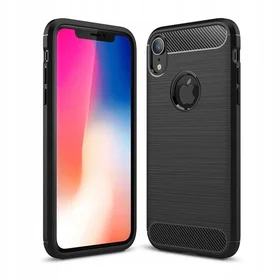 CARBON Dėklas telefonui IPHONE XR - juodas