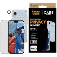 CARE by PanzerGlass flagmanas privatumo 3in1 dėklas + privatumo stiklas + lęšis iPhone Air