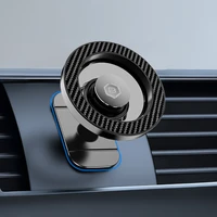 Blavec automobilinis laikiklis BH-16B Carbon magnetinis Magsafe prietaisų skydeliui (BH16BC-MDB) juodas