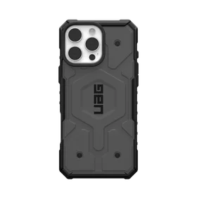 UAG Pathfinder Magnetinis dėklas iPhone 16 Pro Max - sidabrinis