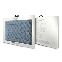 Guess 4G Uptown Triangle Logo dėklas 13–14" nešiojamam kompiuteriui - mėlynas