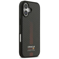 Originalus dėklas RED BULL Kevlar Powerbar MagSafe iPhone 17 juodas